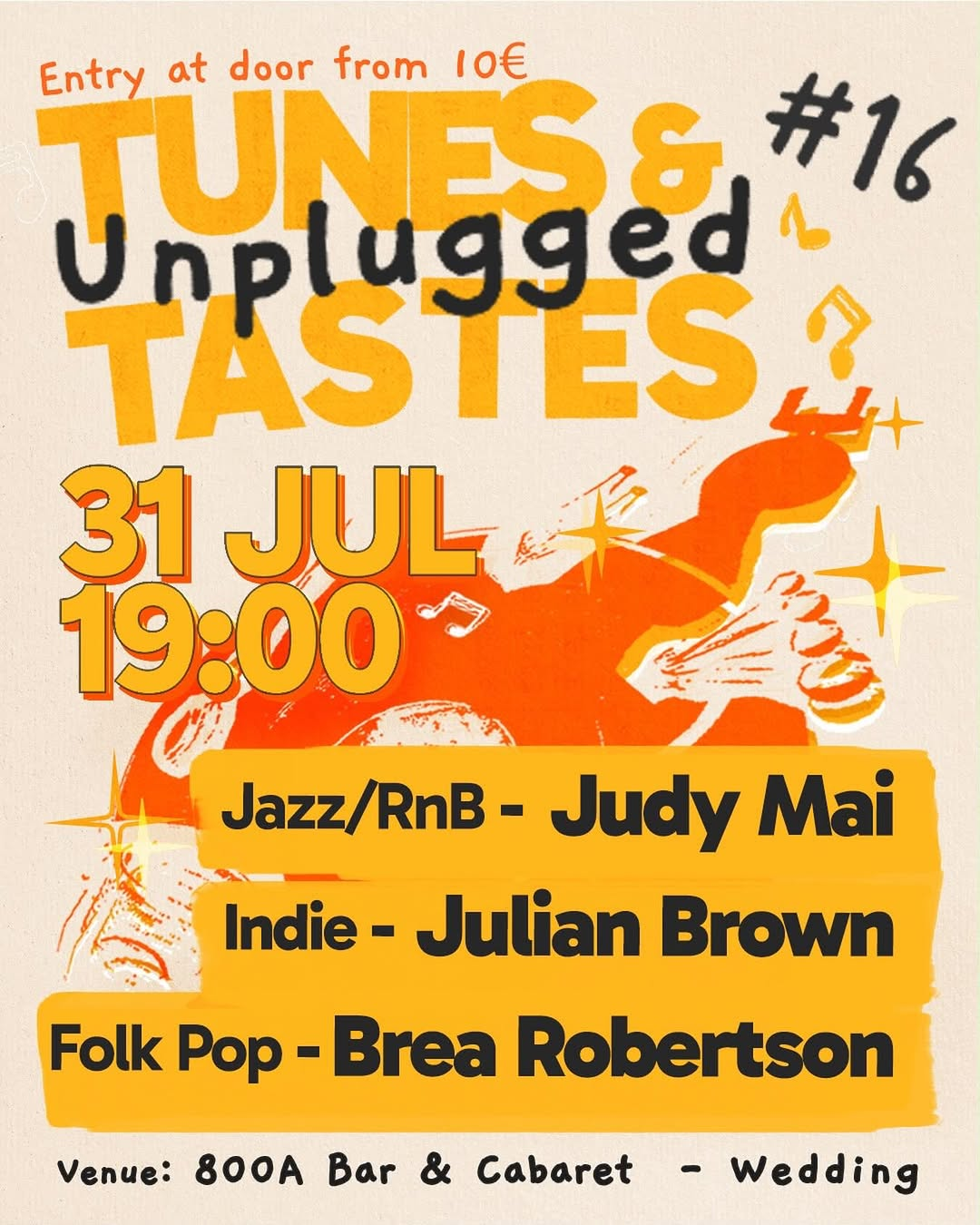Tunes & Tastes Unplugged