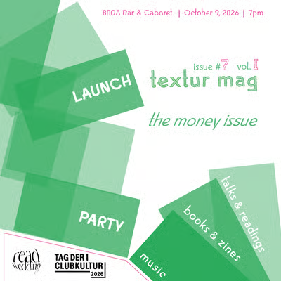 Textur Mag #7: the money issue